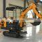 Cheap rubber track trailer mini excavator for sale