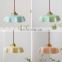 New Creative Retro Glass LED Pendant Lamp Flower Shape Chandelier For Home Bedroom Nordic Decor Hanging Light