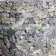 Grey granite wall cobblestone, Gabion cage with Grey granite pebbles