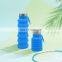 BPA Free 350Ml Collapsable Water Bottle Camping Silicone Cycling Sports Folding Cup Water Bottle Drinkware For Kids