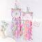 QtGirl Unicorn Dream Catcher Feather Wall Decor for Girls Bedroom Flower Wall Hanging Decoration Flower Dream Catcher