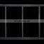 Sliver grey Timber Reveals aluminum Profile sliding door Double Glazed powder coated aluminum sliding door
