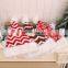 Elegant Rocking Decoration Funny Party Knitted Plaid Adult Merry Christmas Santa Hat