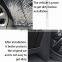 Customized ABS Black Car Fender Mud Flaps for Auto Accessories External Wheel Protector Logo Feature