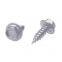 ODM Hex Head Serration Screw Self Tapping Thread White/Black Coating
