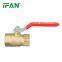 IFAN Free Sample Brass Ball Valve Heat Resistant Brass Forging Ball Valve