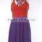 Women Fashion dress Clothes Slim Waist Evening Dress Sleeveless Casual dress