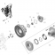 Guangzhou mini bus brake market bus spare parts for higer kinglong golden dragon bus accessories