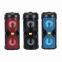 Dual 4 Inch Horn HF-4209 Shoulder Strap BT Bluetooths Speaker Handheld Portable Wireless Speakers