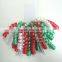 32inch Christmas Polyester Curly Ribbon Bows/Decoration bow/Red wine bottle wrapping bow