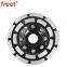 D100mm~230mm Diamond Double Row Grinding Cup Wheels for Concrete Stone