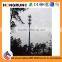 Steel monopole communication antenna telecom tower