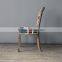 RCH-4073Antique Oak Distressed Wood Union Jack Dining Chair                        
                                                Quality Choice