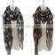 Wholesale Women Fashion Embroidery Spring Summer Cotton Scarves Shawls