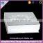 light silver printing frosted paperboard cosmetic packaging