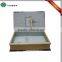 custom quality magnetic book shape box with round spine