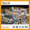 Urban planning scale model, government land using project for commercial center