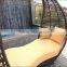 large round rattan wicker daybed outdoor lounge furniture                        
                                                Quality Choice