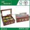 Recyclable fancy small wooden/bamboo tea set chest box for sale
