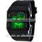 Most popular silicone band set digital wrist watch handsome