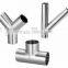 Seamless Y Tee Sanitary Fitting Stainless Steel Pipe Fitting