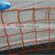 US market HDPE orange extruded fence net construction safety net