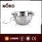 special design stainless bowl with steel handle