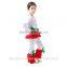 christmas kid clothes ruffle 2pcs cute fall christmas clothes wholesale 2016