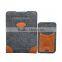 7 inch tablet pc leather case, for ipad felt and leather tablet sleeve