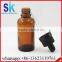 30ml e liquid frosted amber glass drooper bottles with childproof cap                        
                                                Quality Choice