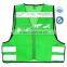 Mesh safety vest with PVC pocket