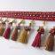 China Fabric Tassel Fringe Trims For Curtain Decorative Sequin Trim Fringe