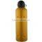 Unique 1 liter aluminum sports water bottle wholesale with pits