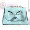 Leather Bow Summer Clutches Handbag