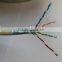 ftp cat6 cable cat6 ftp cable 4*2* 0.57BC & CCA FTP CAT6 cable pass test 305M
