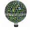 10' Hollow Outdoor Mosaic Glass Gazing Ball