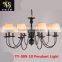 Wholesale New Design Iron Pendant Light For Hotel And Home Decoration Made In China With Facory