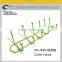 12 hooks wire door hook clothes hanging hook home organization