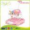 BW-18B soft seat cushion pusher big baby walker rocker with intelligent music box