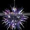 European living room mixed color glass ceiling pendant lamp PG002