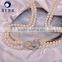 white color long pearl charms for necklaces fresh water real pearl