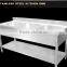 Premium Restaurant Kitchen Sink Bench With Drain Board On The Right (bowl size 500x500x280mm)