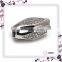 Designer stainless steel clasp with jewelery for rope bracelet in good quality