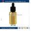 50ml gold essential oil glass bottle with dropper