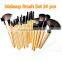 Cosmetic Makeup Brushes Set 24pcs, Professional Make Up Brushes Professional