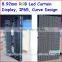curved led screen, 8.928mm outdoor led curtain, 1000mm*500mm size, ultra slim, high brightness, high referesh