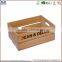 factory supply wooden vegetable crate wood storage crate wood fruit crate                        
                                                Quality Choice