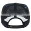 Wholesale Custom 5 Panels Flat Bill Trucker Mesh Cap 3D Embroidery