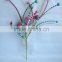 2015 New Artificial Christmas Flower Pick 15" Artificial glitter Berries with beaded sequin