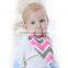 Modern scarf style baby bandana drool bibs